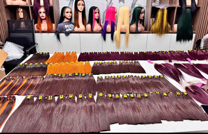 Meilleur choix de cheveux pour extensions de cheveux lisses comme des baguettes, mèches de cheveux vierges vietnamiennes très soyeuses, double trame - Product Image 4