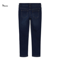 Özel Yüksek Kaliteli Unisex Düz Kesim Kot Pantolon Yumuşak Nefes Alabilen Taşlanmış Kot Sokak Modası Stili