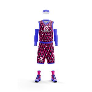 Uniforme de Baloncesto Personalizado con Diseño Impreso, Uniforme Deportivo de Baloncesto con Sublimación, Ropa de Equipo de Talla Grande, Secado Rápido y Transpirable - Product Image 5