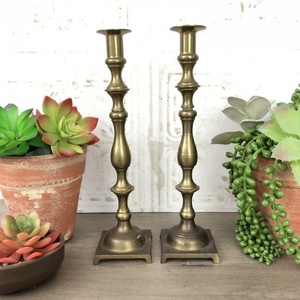 High End Quality <b>Brass</b> <b>Candlestick</b> Holder Set of 2 for Home Decoration Durable Metal Candle Holders - Product Image 4