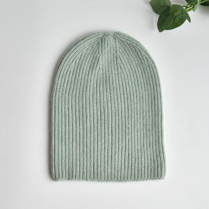 Bonnet unisexe en tricot de couleur unie, style décontracté, taille adulte, vert, rouge, bleu - Product Image 3