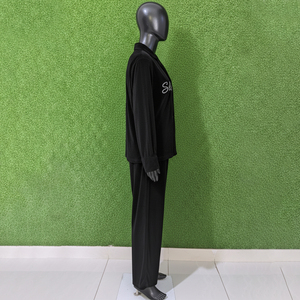 Conjunto de Pijama de Manga Larga Tejido Elegante de la Colección de Verano para Mujer, Ropa de Dormir de Alta Calidad para Uso en el Hogar, Más Vendida - Product Image 4