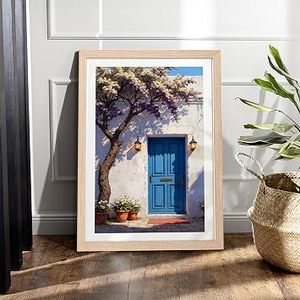 Cadre photo rustique en bois massif fait main, impression numérique couleur, décoration murale ou à poser sur table - Product Image 3