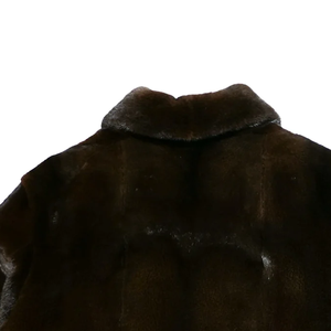 Manteau long d'hiver pour femme en fausse fourrure de luxe, doublure en soie douce et respirante, manches longues, chaud, OEM ODM, vente en gros - Product Image 3