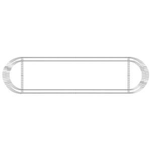 Grand bac à fleurs surélevé en gabion d'acier galvanisé argenté – Pots et jardinières haut de gamme - Product Image 6