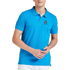 เสื้อโปโลผ้าฝ้ายออร์แกนิก 100% คุณภาพสูง ปักโลโก้แบรนด์ตามสั่ง เสื้อโปโลดีไซน์เนอร์สำหรับผู้ชาย ขายส่งจำนวนมาก - Product Image 1