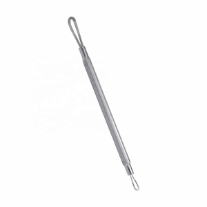 Kit professionnel d'outils en acier inoxydable pour éliminer les points noirs et les boutons, 1 pièce, extracteur pour soins de beauté du visage - Product Image 4