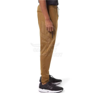Smooth Heavyweight Fabric Mid Waist Straight Leg Jogger Pant <b>Stretch</b> Knit Bottom with Relaxed Fit for Active Casual Daily Wear - Product Image 4