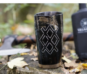 แก้วใส่เครื่องดื่มไวกิ้งแก้วขัดเงาขนาดต่างๆทำด้วยมือ - Product Image 4