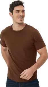 T-shirt imprimé pour homme en coton 100% tricoté, coupe ample, de haute qualité, séchage rapide et respirant, couleur unie, confortable, best-seller - Product Image 5