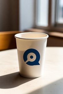 Vasos de Papel Ecológicos y Reciclables Personalizados con Materiales Reciclados para Uso Comercial y en Supermercados - Imagen Profesional - Product Image 5