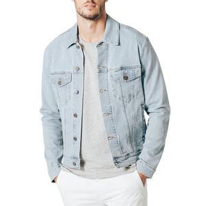 Nouvelle Veste Bomber en Jean 100% Coton pour Homme, Couleur Unie, Séchage Rapide, Écologique, 360g, Fabrication Bangladesh, Saison Hiver - Product Image 3
