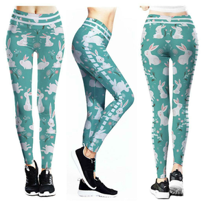 Conjunto Deportivo de Yoga con Estampado Moderno, Bra Deportivo y Leggings - Product Image 5