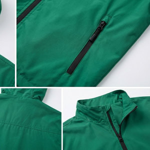 Chaqueta cortavientos, servicio OEM, chaqueta personalizada, tela de alto rendimiento, transpirable y ligera para entrenamientos y viajes - Product Image 6