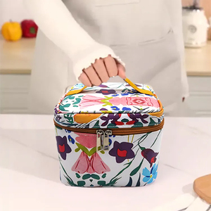 Wholesale Portable Thermal Insulated Lunch Box Tote <b>Cooler</b> Bag Convenient Women's Food Handbag Wholesale <b>Cooler</b> Bag - Product Image 2