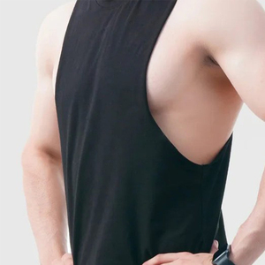 Chaleco Deportivo de Verano para Hombre, Personalizado con Logotipo Frontal, Tejido, Ecológico, Transpirable, Moderno, sin Mangas, con Abertura en el Hombro - Product Image 3