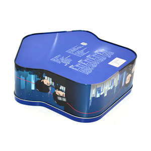 Caja de Metal Irregular Impresa Personalizada Directo de Fábrica, de Grado Alimenticio, para Galletas de Chocolate, Postres y Regalos - Product Image 5