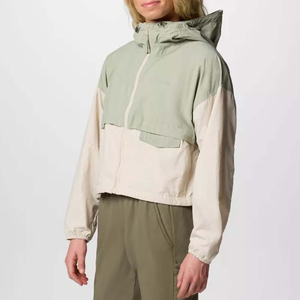 Outdoor Spring <b>Wind</b> <b>Breaker</b> Waterproof Hooded Jacket with Front Logo Customizable Unisex Design - Product Image 3