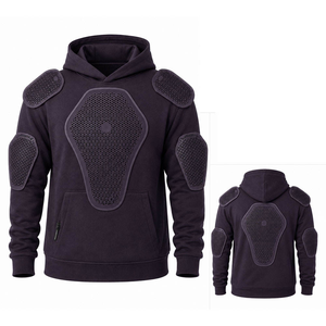 Sudadera Protectora Amarilla con Protecciones en Hombros y Codos para Hombre, Ropa de Motociclismo, Manga Larga, Diseño Transpirable - Product Image 2