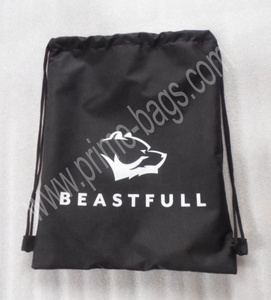 Wholesale Bulk Promotional Custom Printed Dot Luxury Shoe Sports Gym Waterproof Foldable Soft <b>Drawstring</b> Polyester 210D 30-40L - Product Image 2