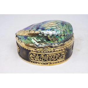 Elegant Mother of Pearl Jewelry Box <b>Abalone</b> <b>Shell</b> Polished Seashell Gift Organizer Vietnam Factory Wholesale - Product Image 6