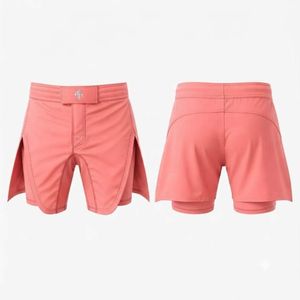 Shorts de MMA respirants à séchage rapide avec impression par sublimation, en Spandex/Polyester, longueur courte pour hommes - Product Image 1