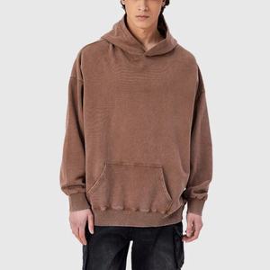 Sudadera con Capucha de Invierno Unisex Vintage con Logotipo Personalizado OEM, Lavado Ácido, para Hombre, Estilo Urbano, Bordado e Impresión, Calidad Premium, 100% Algodón - Product Image 1