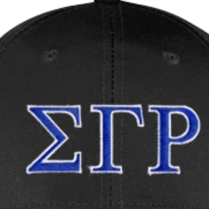 Gorra Ajustable Sigma Gamma Rho para Mujer, Gorra de Béisbol Bordada con Letras Griegas Personalizadas, Gorra Deportiva Informal para Exteriores - Product Image 3