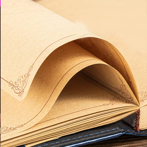 Retro password lock B6 notebook, built-in beige <b>paper</b> lock page function, student notebook, thick <b>paper</b>, no line spacing - Product Image 4