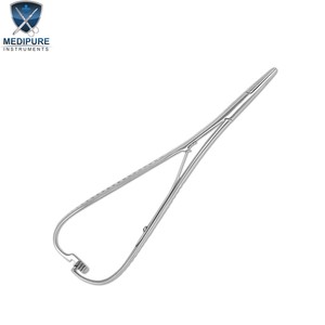 Portaagujas Mathieu de Acero Inoxidable Alemán, 14cm, 16cm, 18cm, Instrumentos Quirúrgicos para Sutura - Product Image 6
