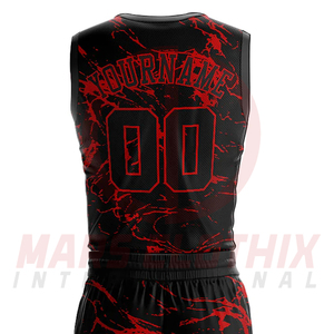 Outdoor Sports Wear Polyester Material Basketball Uniform High Quality <b>Light</b> Weight Best Design Custom Logo Basketball Uniform - Product Image 5