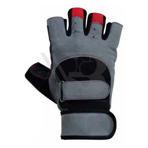 Guantes Deportivos Unisex de Medio Dedo de Alto Rendimiento, Transpirables, de Cuero, para Gimnasio, Ciclismo, Impermeables, Antideslizantes, con Agarre para Pesas - Product Image 2