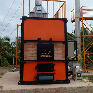 Incinerador de residuos sólidos municipales sin clasificar T-Tech Vietnam con dos cámaras de combustión, máquina pequeña - Product Image 1