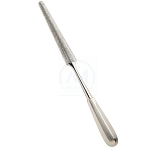 เครื่องมือผ่าตัดกระดูกแบบใช้มือ Al Mida Healthcare Orthopedic Bone File Rasp  ประเภทที่ 2 ได้รับการรับรองมาตรฐาน CE รุ่น AMHC-R-298 ISO13485 รับประกันตลอดอายุการใช้งาน - Product Image 1