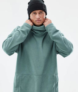 Sudadera con Capucha de Forro Polar Resistente al Agua para Esquí, Chaqueta de Snowboard para Hombre con Cuello Alto, Sudadera Térmica Oversize para Deportes de Invierno - Product Image 6