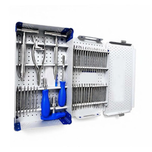 Kit de 50 pièces pour l'extraction de vis cassées, instrument chirurgical orthopédique avec étui de stérilisation et plateau - Product Image 4