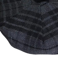 Gorro de Hombre Gris OEM ODM, Estilo TAM O SHANTER, Boina, Balmorals, Tartan, Tammy, Personalizado