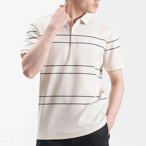 <b>White</b> Color New Supplier Lightweight Reasonable Price New Arrival Breathable High Quality Custom Logo Casual Wear Men <b>Polo</b> Shirt - Product Image 3