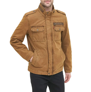 <b>Denim</b> <b>Jackets</b> with Breathable Winter Casual Color Block Pockets Patched Design - Product Image 6