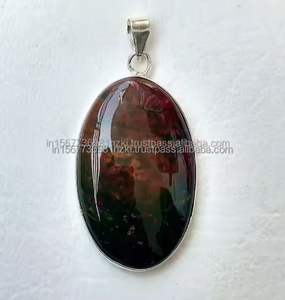 Pendentif en pierres précieuses Pendentif fait à la main Bijoux en argent sterling 92.5 plaqué Bijoux de guérison Bijoux personnalisés Cadeaux de fiançailles - Product Image 6