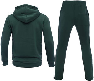 Ensemble de survêtement d'hiver pour homme, logo personnalisé, grande taille, 100% coton, respirant, polaire, élégant, confortable, de qualité supérieure, tendance - Product Image 1