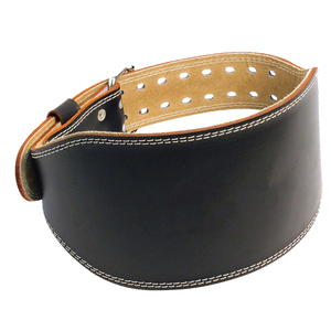 Cinturón de Levantamiento de Pesas Profesional Unisex Ajustable, 100% Cuero Vacuno, Transpirable, Duradero, Antideslizante, Protección Avanzada Doble - Product Image 5