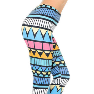 เลกกิ้งซับลิเมชั่นสำหรับผู้หญิง คุณภาพพรีเมียม ระบายอากาศได้ดี เป็นมิตรต่อสิ่งแวดล้อม ผลิตด้วยวิธีการซับลิเมชั่นที่ดีที่สุด เหมาะสำหรับการเล่นกีฬาและวิ่ง - Product Image 3