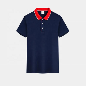 Camisa de Manga Corta para Hombre, Color Sólido, Tejido de Punto, Estilo Casual, Corte Regular, Cuello con Botones, Diseño Tejido, 100% Algodón Orgánico - Product Image 2