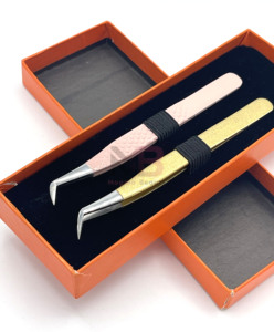 Anti-Magnetic Tweezers for Eyelash Extension Tweezers Lash Extensions Accessories Custom Color Private Label Supplies - Product Image 3