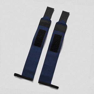 Muñequera Deportiva Transpirable de Poliéster y Algodón con Logotipo Personalizado, Elástica y Ajustable con Cierre de Gancho y Bucle, Soporte para Muñeca para Gimnasio, Fitness y Tenis - Product Image 4