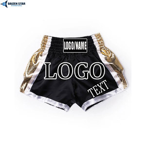 Pantalones Cortos de Boxeo al por Mayor para Hombre, Pantalones Cortos Deportivos de Secado Rápido, Pantalones Cortos Profesionales para Entrenamiento en el Ring, Diseño Personalizado - Product Image 6
