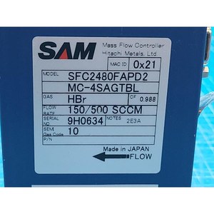 HITACHI SAM MC-4SAGTBL SFC2480FAPD2 MC-4SAGTBL SFC2480FAPD2 HBR 150/500ซม. ใช้เป็นชิ้นส่วนอุปกรณ์เซมิคอนดักเตอร์รุ่นเก่า - Product Image 1