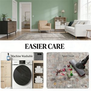 Tappeti e Set di Tappeti Pieghevoli Marrone Scuro per Copertura Pavimenti, Facili da Installare - Product Image 2