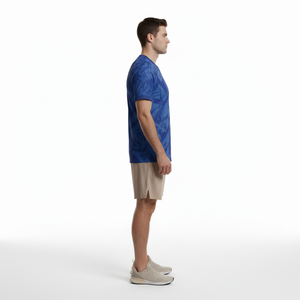 Maillot de football d'été à manches courtes, respirant, pour l'entraînement, en matière légère de haute qualité, avec logo personnalisé pour la compétition - Product Image 4